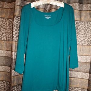 Women's 18-20 Jessica London Scoop Neck Top